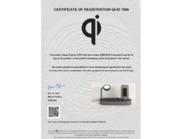 注冊(cè)證明書QI- ID 7996